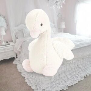 iso ♡ syllabub swan pink chime jellycat